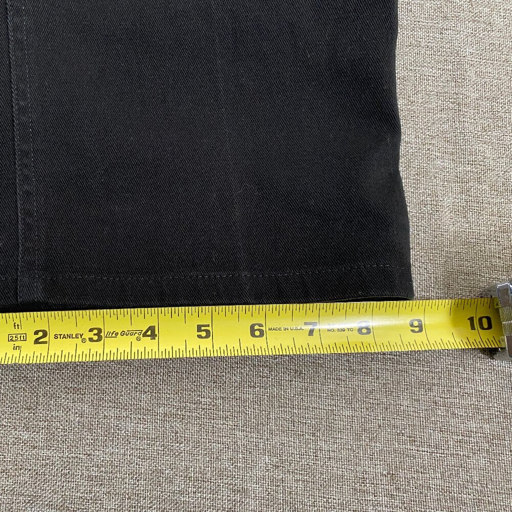 Jones New York Sport Denim Jeans Women's 16 Stretch Mid Rise Shape Control Black - Picture 12 of 13